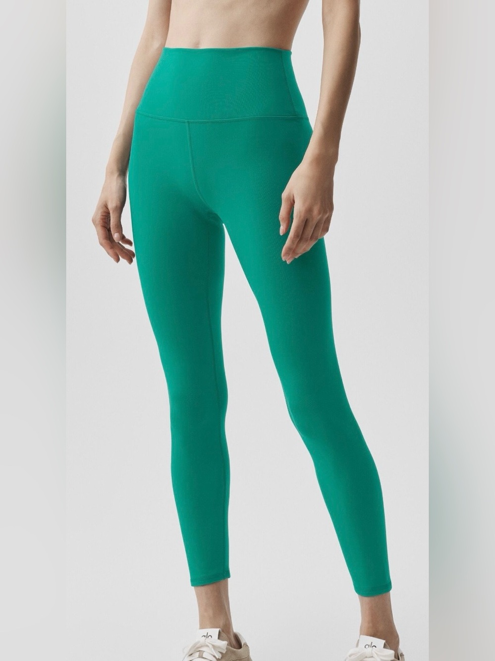 Alo Yoga NWT 7/8 High Waist Airbrush Leggings Emerald Isle Size L
